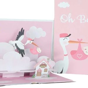 It’s a Girl baby shower card